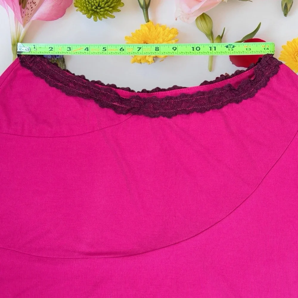 Free People 2 Piece Set Pink Crop Top & Skirt Outfit Boho Size‎ M NWT